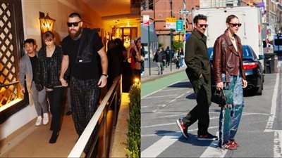 جيجي حديد تشارك صورا من رحلتها السرية مع برادلي كوبر وتايلور سويفت وترافيس كيلسي