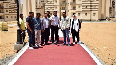 جهاز أكتوبر الجديدة ينتهي من 147 عمارة سكنية ويبدأ تنفيذ المشروعات الخدمية لمنطقة غرب المطار