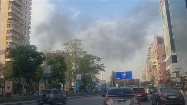 جانب من الحريق