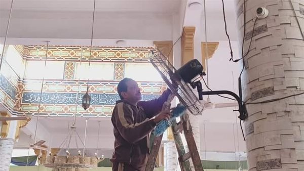 تنظيف المسجد