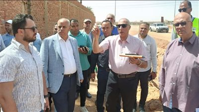 مسئولو المجتمعات العمرانية يتفقدون مشروعات مدينة الشروق وخطة تنمية المناطق المضافة