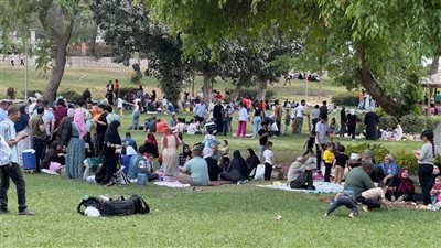 الدنيا ربيع.. القناطر الخيرية تستقبل المواطنين للاحتفال بشم النسيم | صور 