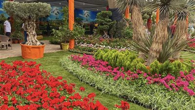 اليوم.. وزير الزراعة يفتتح معرض الزهور في دورته الـ92