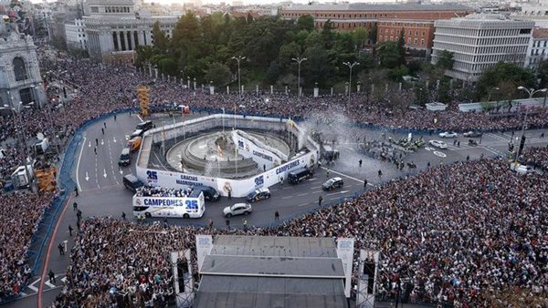 احتفال ريال مدريد
