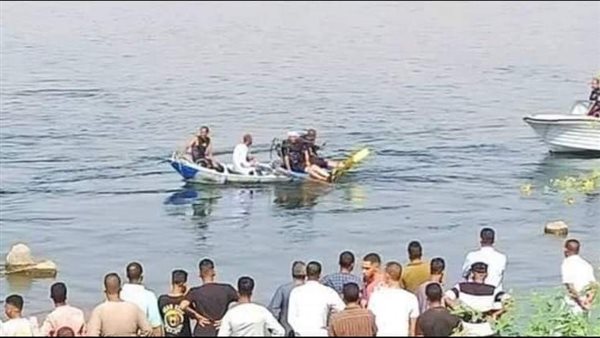 البحث عن شاب غرق