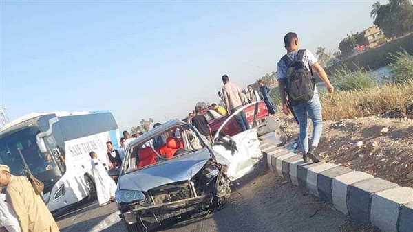 حادث تصادم في قنا