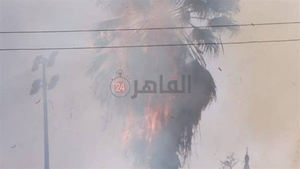 صورة من موقع الحريق