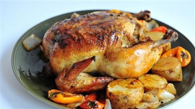 خلطة ستي | طريقة تتبيلة الفراخ المشوية في الفرن على أصولها.. صينية بخلطة سرية