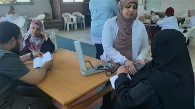 بالمجان.. الكشف على 278 مواطنًا خلال قافلة طبية في بنها