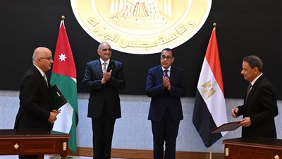 مدبولي ونظيره الأردني يشهدان توقيع بروتوكول لتعزيز التعاون في المجال الإعلامي