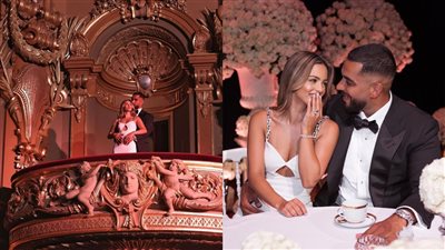 عمر كماني وزوجته.. معلومات عن الملياردير المعروف بعد تصدر زفافه التريند