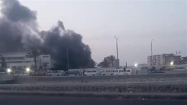 حريق في مخزن أدوية