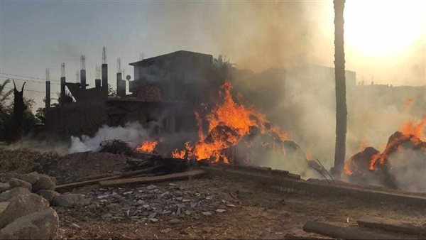 حريق داخل عصارة عسل