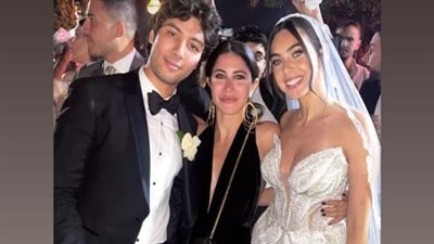 أول صور من حفل زفاف ملك الحسيني بطلة إعلان دقوا الشماسي