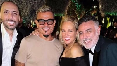 عمرو دياب وشيرين رضا يجتمعان سويًا.. ما السبب؟