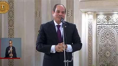 السيسي: لدينا خطة كبيرة لتطوير مساجد آل البيت