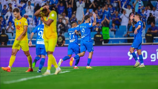 مباراة الهلال والحزم