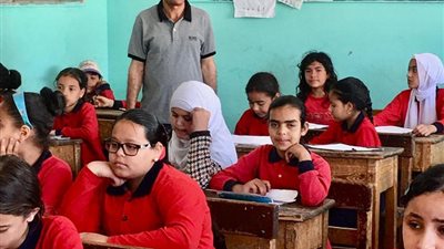 انتظام لجان امتحانات طلاب النقل بمدارس القاهرة| صور