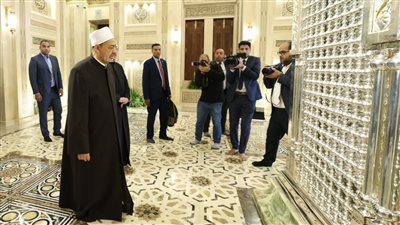 شيخ الأزهر يزور مسجد السيدة زينب بعد الانتهاء من تجديده | صور 