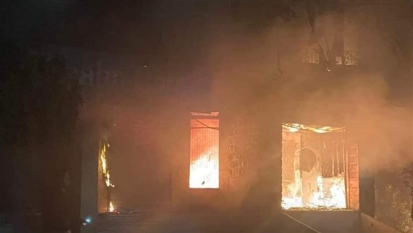 حريق داخل شقة سكنية