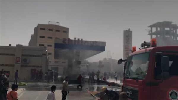 حريق فى سيارة 