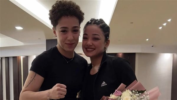 الملاكمة ندى فهيم