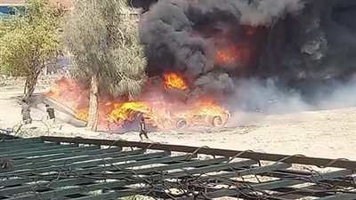 بعد الدخان الكثيف.. السيطرة على حريق مواسير صرف صحي بالمنوفية | بث مباشر