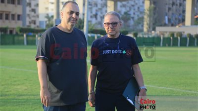 طلعت يوسف يقود المران الأول مع مودرن فيوتشر بعد توليه القيادة الفنية| صور