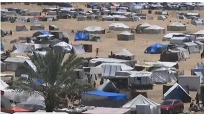 الأونروا: نزوح 450 ألف فلسطيني منذ بداية الهجوم على رفح الفلسطينية