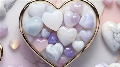 خلفيات قلوب رقيقة ومختلفة للهاتف.. عيش الحب في كل لحظة