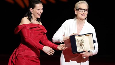 تكريم ميريل ستريب بجائزة السعفة الذهبية بمهرجان كان السينمائي بدورته الـ 77