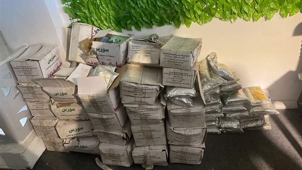 جانب من المضبوطات