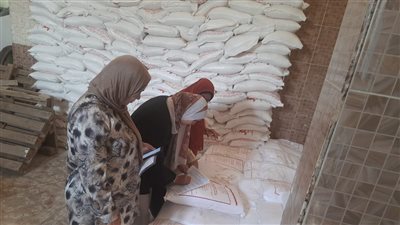 ضبط 27 طن ملح مجهول المصدر في المنوفية 