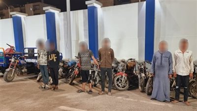 القبض على 9 لصوص من مرتكبي جرائم سرقة المساكن والمواقع الإنشائية بالمحافظات
