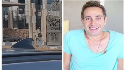 هشام جمال وليلى زاهر يزوران جلال الزكي في المستشفى بعد تعرضه لحادث سير| فيديو