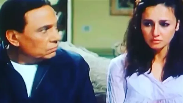 حلا شيحة وعادل إمام