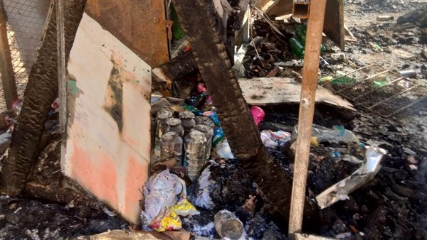 حريق السوبر ماركت