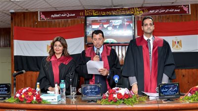 وزيرالرياضة يترأس لجنة مناقشة وحكم لرسالة دكتوراه في الإعلام الرياضي بجامعة المنصورة