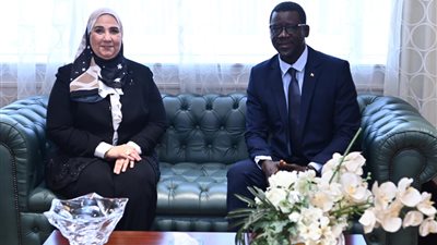وزيرة التضامن تبحث سبل التعاون المشترك مع وزير التمويلات والاقتصاد التضامني في السنغال