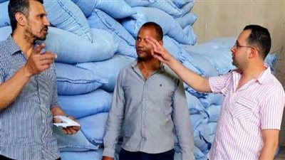 ضبط 8 أطنان أعلاف ونخالة مجهولة المصدر بالبحيرة