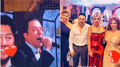 مصطفى كامل أشعل الحفل.. أبرز لقطات فرح ابنة سامح يسري |فيديو وصور