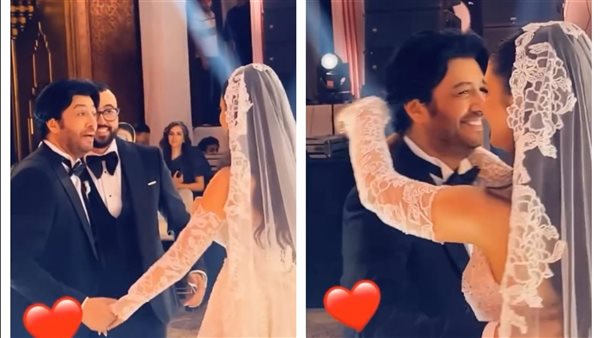 حفل زفاف ابنة سامح