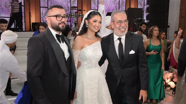  حفل زفاف ابنة سامح