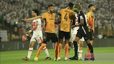 لقطات من مباراة الزمالك ونهضة بركان في إياب نهائي الكونفدرالية الإفريقية