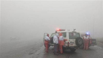 وزير الصحة الإيراني: 14 سيارة إسعاف بموقع حادث طائرة رئيسي استعدادا للتحرك فور العثور على المفقودين