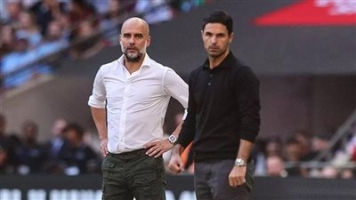 للعام الثاني على التوالي.. أرتيتا يخسر الصراع أمام بيب جوارديولا 