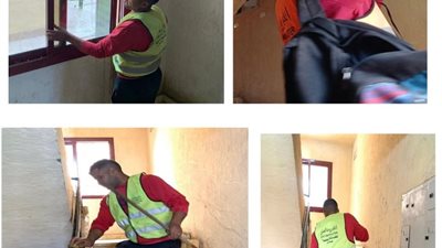 تنفيذ أعمال صيانة ونظافة لـ1834 عمارة بالإسكان الاجتماعي في أكتوبر الجديدة