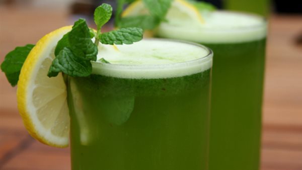 وصفة عصير أخضر صحي