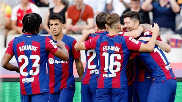 لاعبو برشلونة