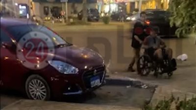 عباس أبو الحسن ينقل المصابتين في حادث سيارته لأحد المستشفيات على نفقته الخاصة